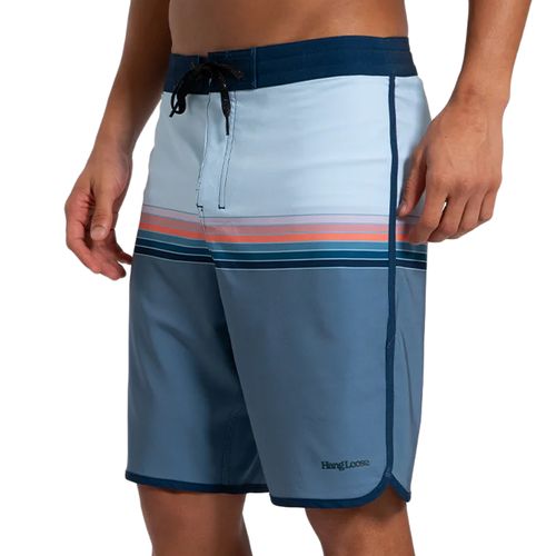 Bermuda Agua Masculina Hang Loose Boardshorts 20' Scaloop Azul-HLBM010278- -1-